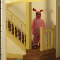 A Christmas Story House Bunny Suit